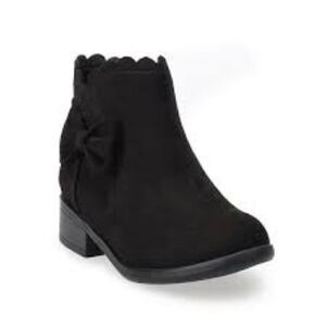 Jumping Beans black girls boots 👢, size 9T